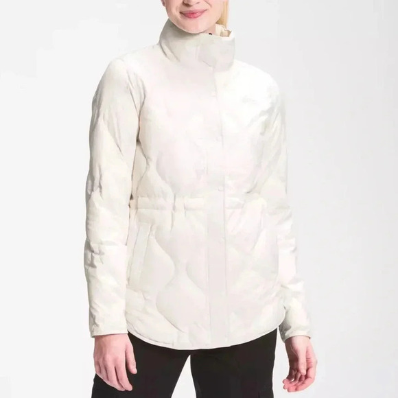 The North Face Westcliffe Down Jacket Sz XS Cream White - Picture 15 of 15